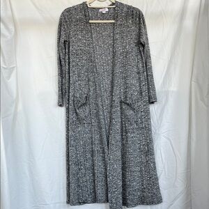 LulaRoe open-Front Duster Cardigan M
